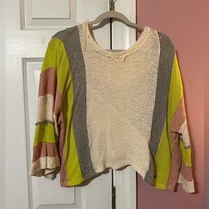 By Together Cream Textured Knit